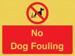 No Dog Fouling